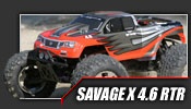 SAVAGE X 4.6 RTR Kit - Red - RC Cars - Remote Control Cars - RC Truck - HPI Savage Parts